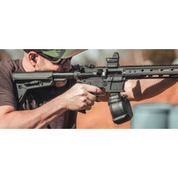 Magpul PMAG bubnový zásobník pro PCC AR-15 - 50 ran, 9 mm