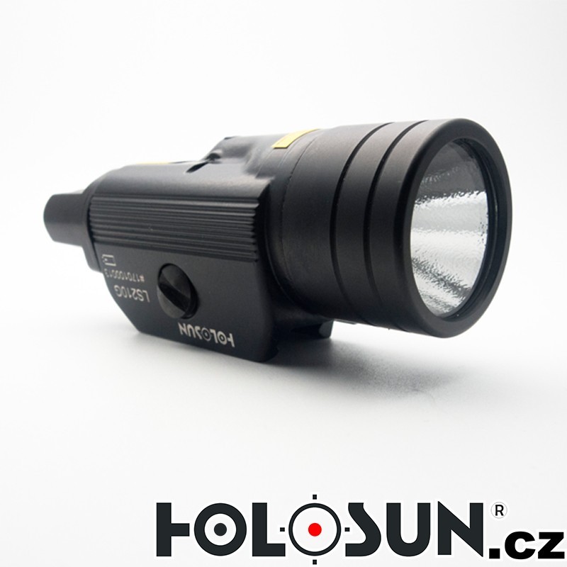 Laser se svítilnou LS210R – červený