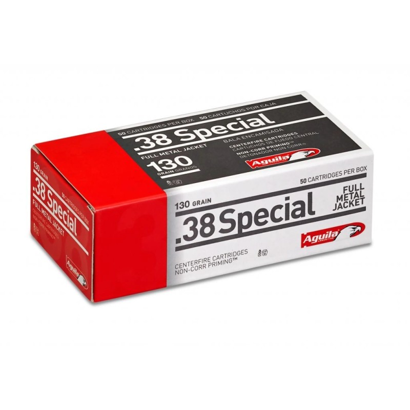 Aguila .38 SPECIAL FMJ 130gr