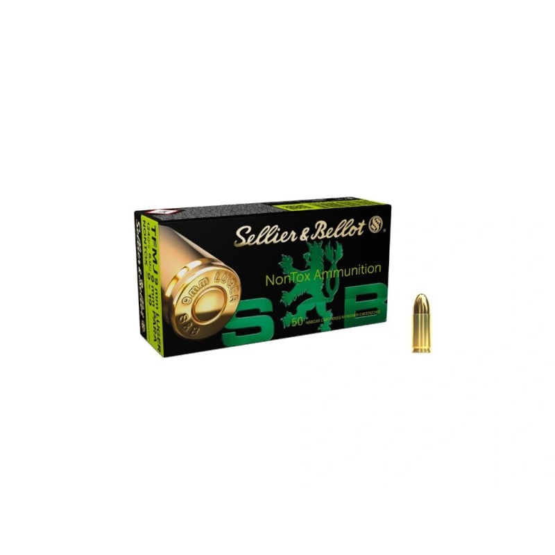 SELLIER & BELLOT 9 mm Luger TFMJ NONTOX 115gr