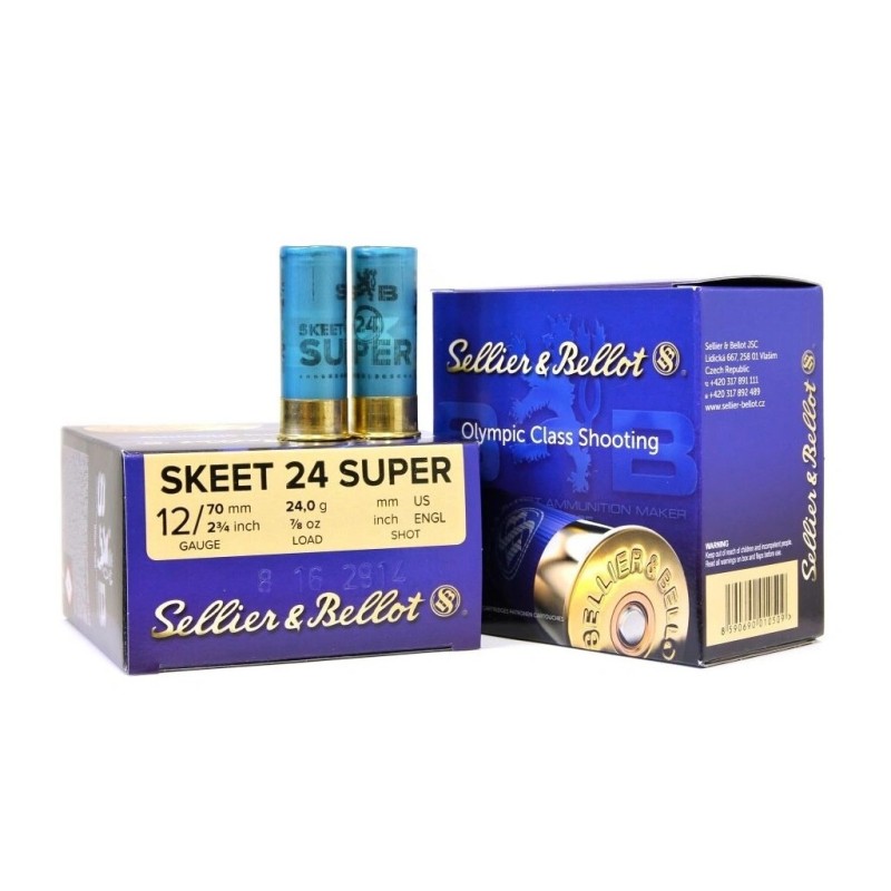 SELLIER & BELLOT 12/70 SKEET SUPER 24gr