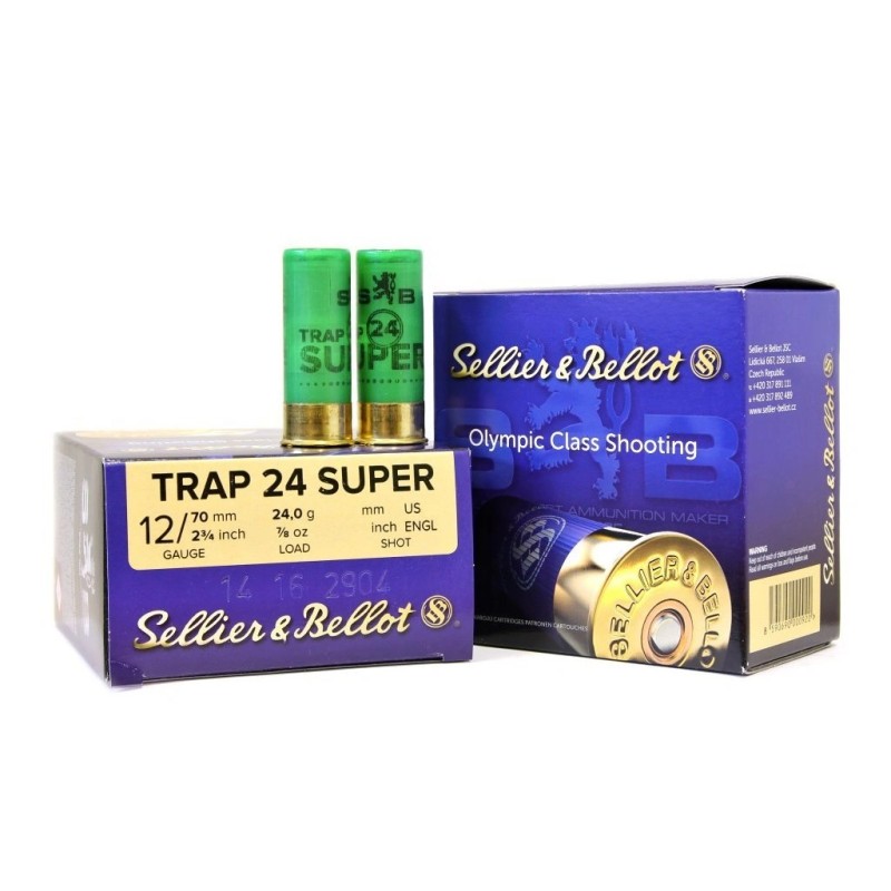 SELLIER & BELLOT 12/70 TRAP SUPER 24gr