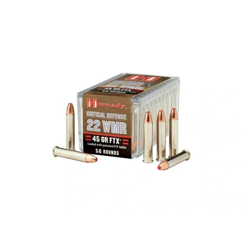 Hornady Critical Defense .22 WMR, 45gr (2,9g), FTX, 50ks