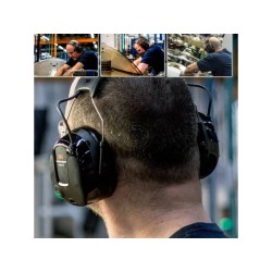 Peltor Protac III, elektronická sluchátka Headset MT13H221A, černé