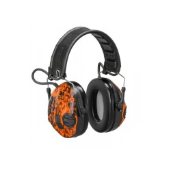 Peltor Sport Tac, střelecká elektronická sluchátka MT16H210F-478GN945, zelené a oranžové camo