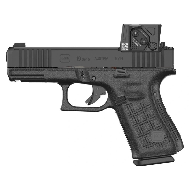 Glock 19 Gen5 A-CUT + kolimátor Aimpoint COA, 9 mm Luger