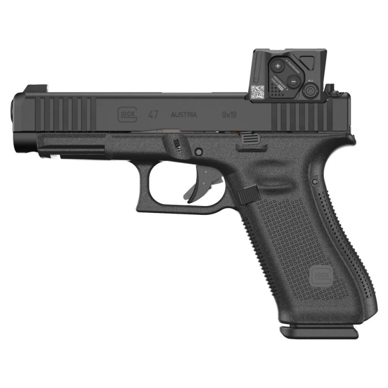 Glock 47 A-CUT + kolimátor Aimpoint COA, 9 mm Luger