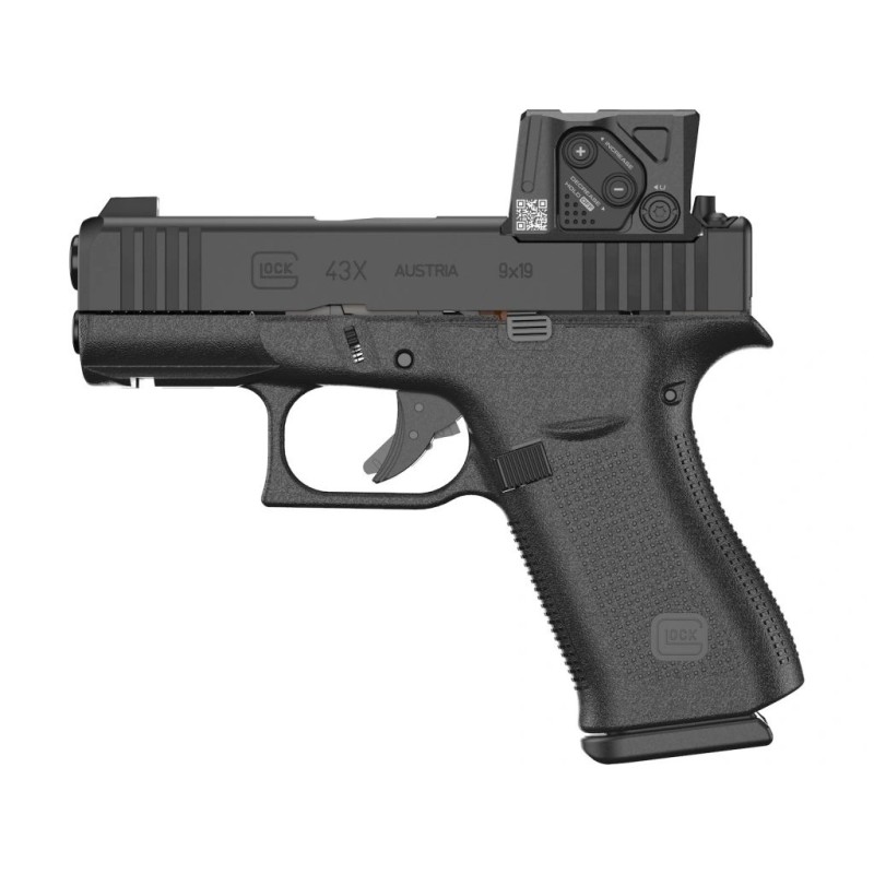 Glock 43X A-CUT + kolimátor Aimpoint COA, 9 mm Luger